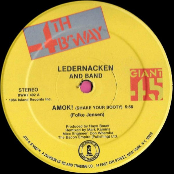 Ledernacken : Amok! (12&quot;)