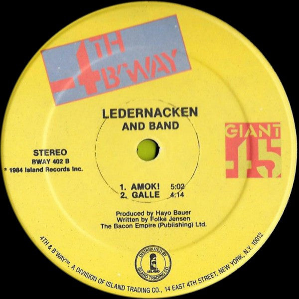 Ledernacken : Amok! (12&quot;)