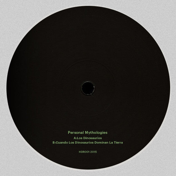 Personal Mythologies : Los Dinosaurios (12&quot;, EP)