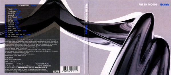 Fresh Moods : Exhale (CD, Album)