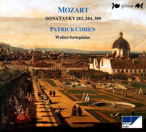 Wolfgang Amadeus Mozart, Patrick Cohen : Mozart: Sonatas KV 283, 284, 309 (CD, Album)