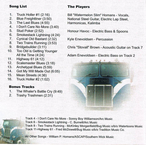 Watermelon Slim : Up Close &amp; Personal (CD, Album)