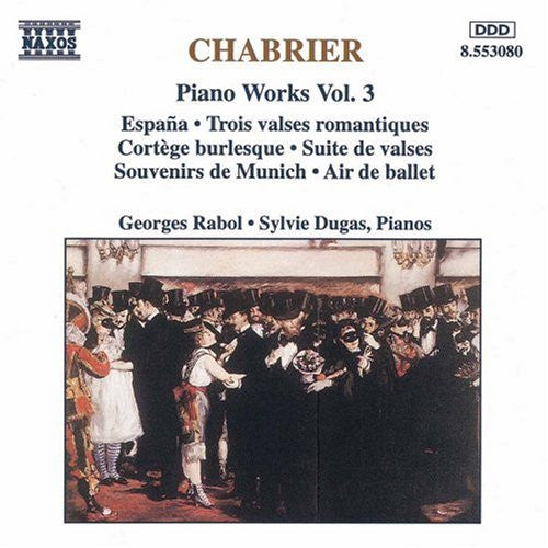 Chabrier*, Georges Rabol, Sylvie Dugas : Piano Works Vol. 3 (CD)