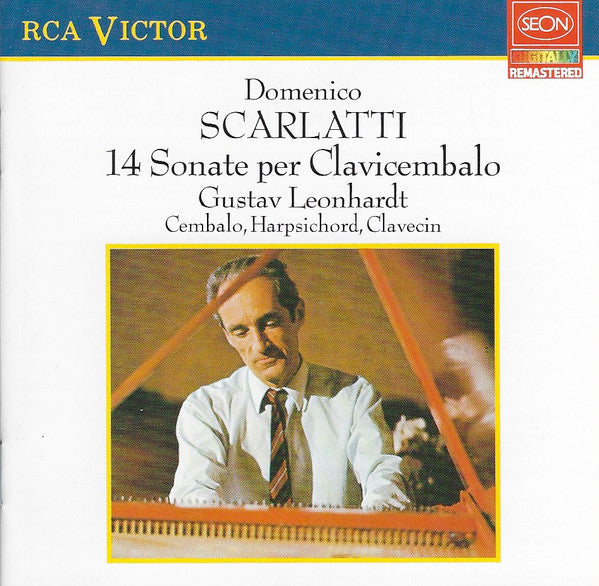 Domenico Scarlatti, Gustav Leonhardt : 14 Sonate Per Clavicembalo (CD)