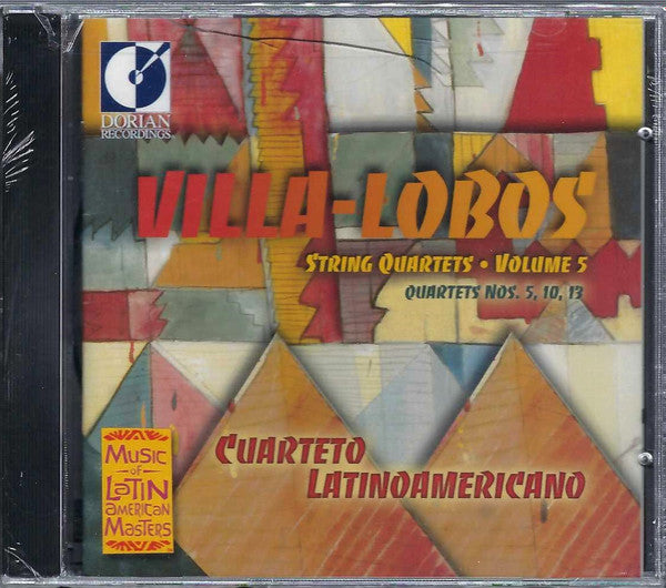 Villa-Lobos*, Cuarteto Latinoamericano : String Quartets, Volume 5 (CD, Album)