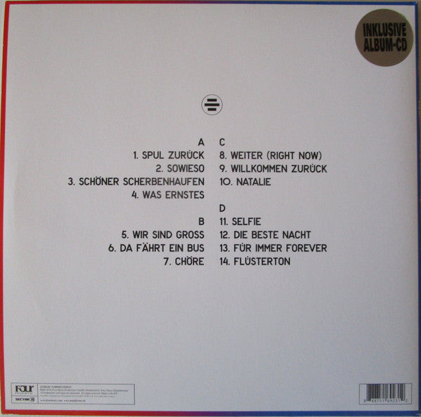 Mark Forster (3) : Tape (2xLP, Album + CD, Album)