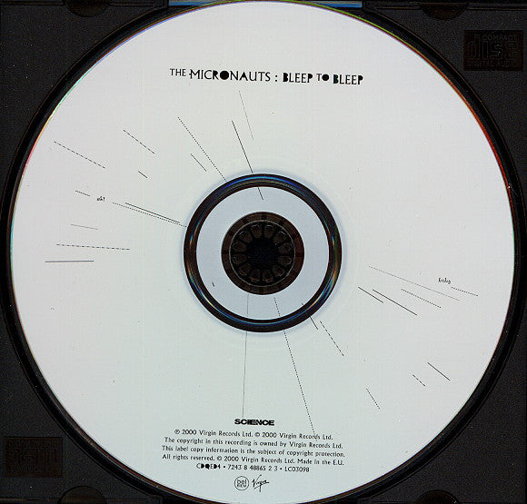 The Micronauts : Bleep To Bleep (CD, MiniAlbum, P/Mixed)