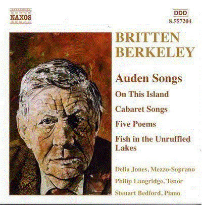 Britten*, Berkeley*, Philip Langridge, Della Jones, Steuart Bedford : Auden Songs  (CD, Album, RE)