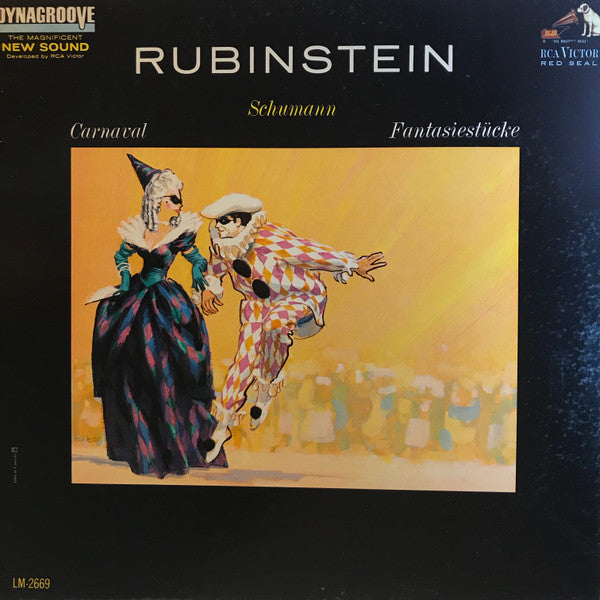 Rubinstein* - Schumann* : Carnaval / Fantasiestücke (LP, Album, Mono)