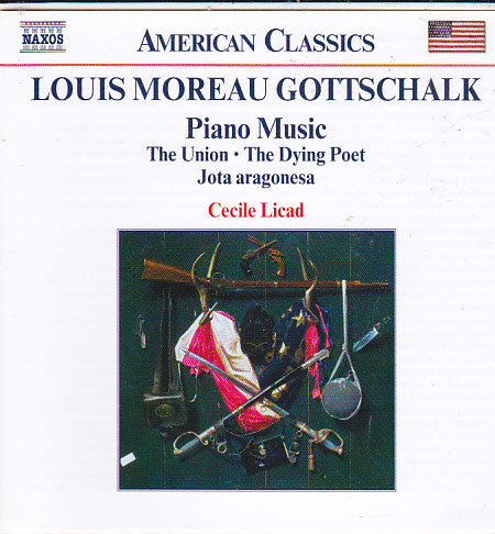 Louis Moreau Gottschalk, Cecile Licad : Piano Music (The Union • The Dying Poet • Jota Aragonesa) (CD, Album)
