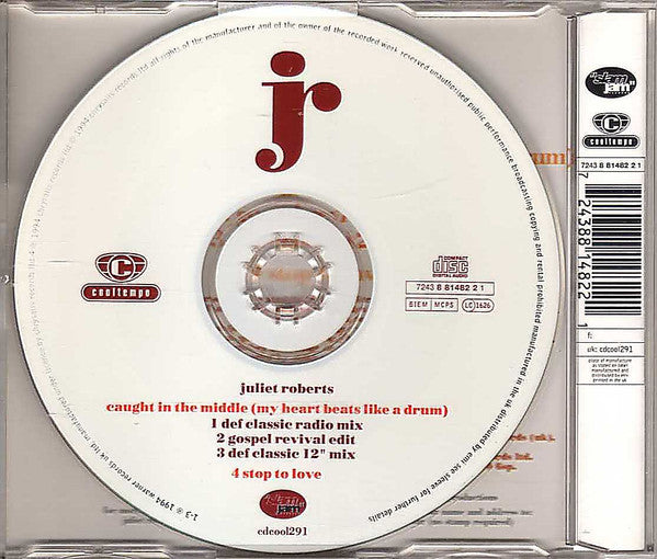 Juliet Roberts : Caught In The Middle (The 94 Mixes) (CD, Single)
