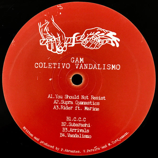 GAM (11) / coletivo vandalismo : Untitled (LP, Ltd)
