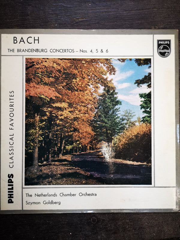 J. S. Bach*, Het Nederlands Kamerorkest*, Szymon Goldberg : The Brandenburg Concertos - Nos. 4, 5 &amp; 6 (LP, Album)