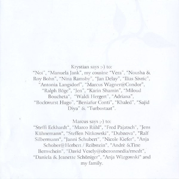 Krystian Shek : Blue Marine (CD, Album)