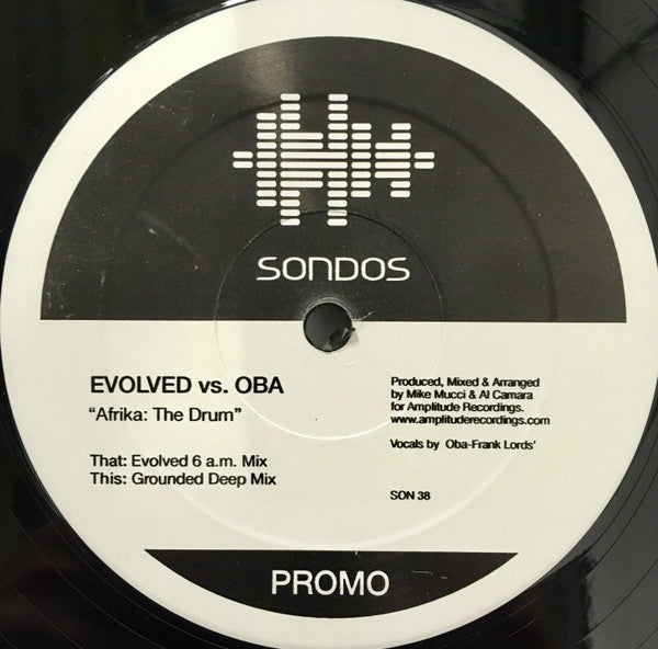 Evolved vs. Oba Frank Lords : Afrika: The Drum (12&quot;, Promo)