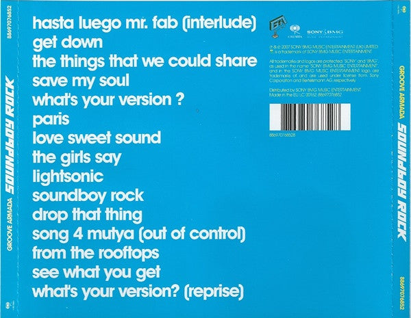 Groove Armada : Soundboy Rock (CD, Album)